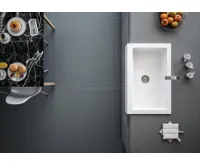 SAPHO ARYA keramický dřez 86x55,5cm, bílá (4)