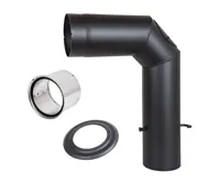 HS Flamingo Set 150 mm s pevným kolenem 2 mm (trubka, koleno, zděř, růžice)