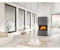 ROMOTOP Designový krb CARA C 30 s děleným sklem, plech (3)