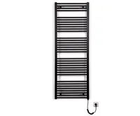 Koupelnový radiátor elektrický Thermal KD-E 600/1680 - 800W - černý mat Koupelnový radiátor elektrický Thermal KD-E 600/1680 - 800W - černý mat