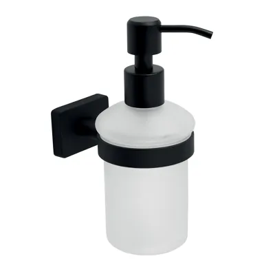 NOVASERVIS Dávkovač mýdla GRETA, černá matná - AGR34BL