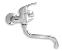 NOVASERVIS Dřezová umyvadlová baterie 100 mm Titania Iris chrom - 92074/T,0