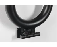 SAPHO TWIN BLACK připojovací sada ventilů pro středové připojení, černá mat (3)