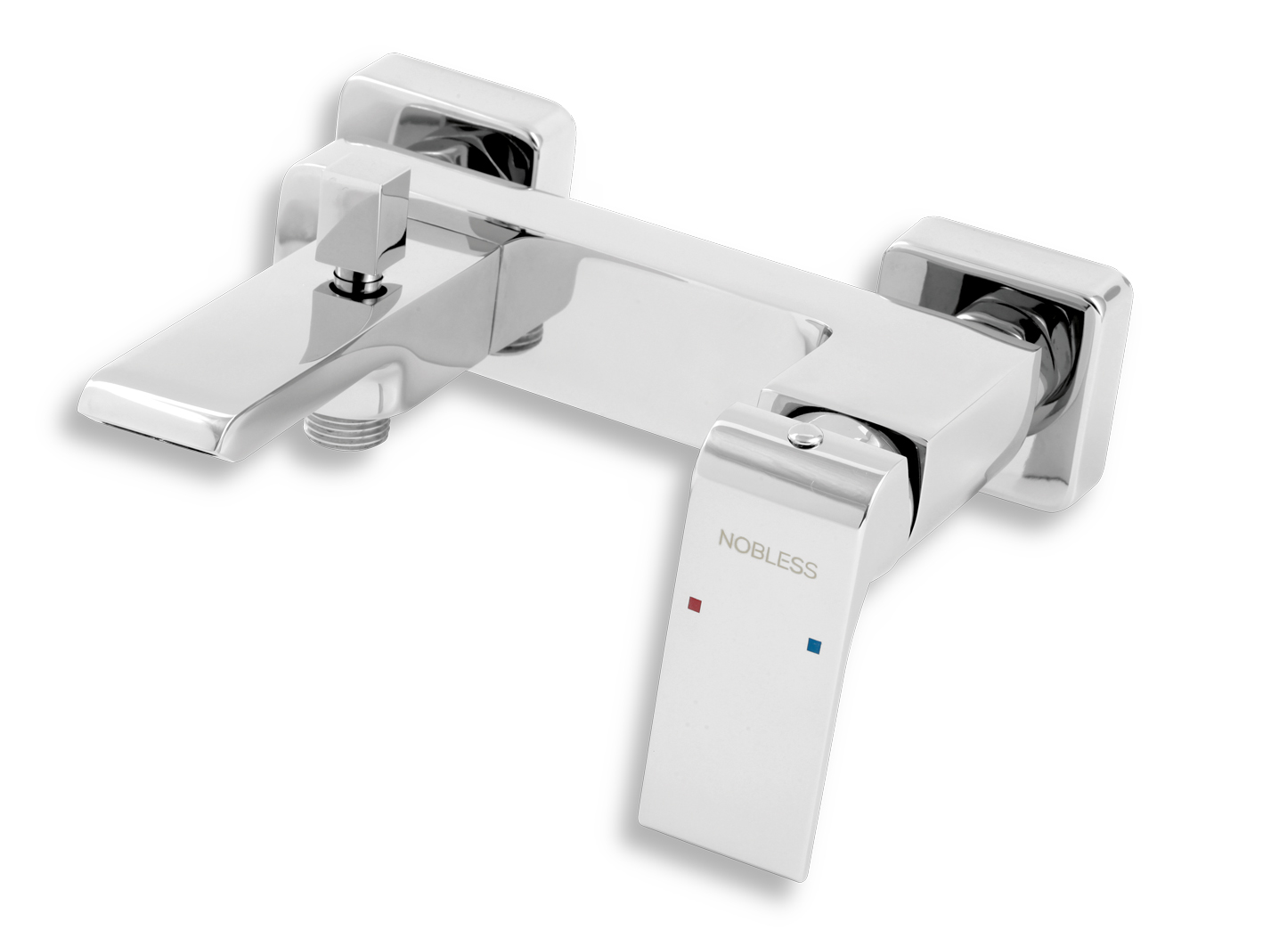 Novaservis vanová baterie bez příslušenství 150 mm sharp chrom - 37020/1,0