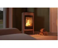 HS Flamingo Krbová kamna MASTERFLAMME ® Medie I, krémová (36)