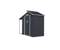 Zahradní domek HERA Z-A s přístřeškem 3,78 m2 antracit IWH-10230008 (4)