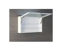 SAPHO CLOE galerka s LED osvětlením 80x50x18cm, bílá (1)