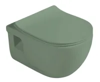 SAPHO BRILLA WC sedátko, SLIM, Soft Close, zelená mat (2)