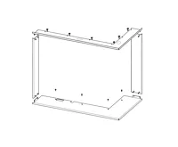 ROMOTOP Rámek IR2LG RAM12 krycí