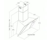 CATA Odsavač par EMPIRE KD 335090 (1)