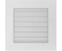 HS Flamingo Krbová mřížka 17x17 BASIC bílá s žaluzií