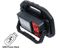 BGS Pracovní COB LED svítilna, 40 W, a integrovanými reproduktory (3)