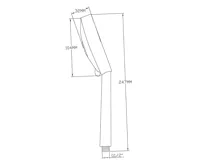 SAPHO Ruční masážní sprcha, 5 režimů sprchování, průměr 110mm, ABS/chrom (5)