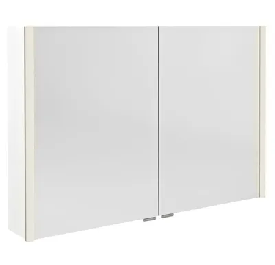 SAPHO ALIX galerka s LED osvětlením, 106x70x17,5cm, bílá