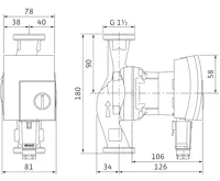 WILO Yonos PICO 25/1-8 - 180mm oběhové čerpadlo pro topení (1)