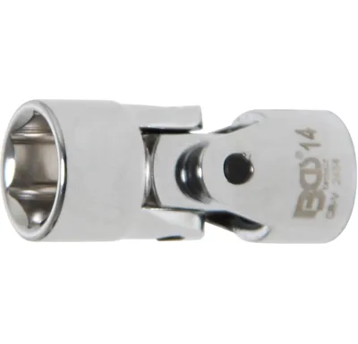 BGS Hlavice zástrčná 3/8" kloubová 14mm, 6-ti hranná