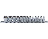 BGS Hlavice nástrčné 1/4", 6ti hranné 4,0-14 mm, 13 dílů BGS Hlavice nástrčné 1/4", 6ti hranné 4,0-14 mm, 13 dílů