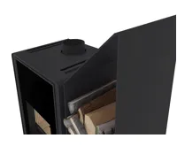 HS Flamingo Krbová kamna FLAMINGO DELUXE ® KAMPA pravá, černá (18)