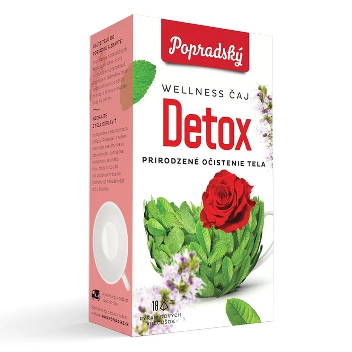BOP Poprad Popradský wellness čaj - Detox