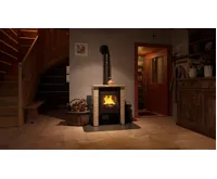 HS Flamingo Kachlová kamna FLAMINGO ® BALI, kachle krémová (9)