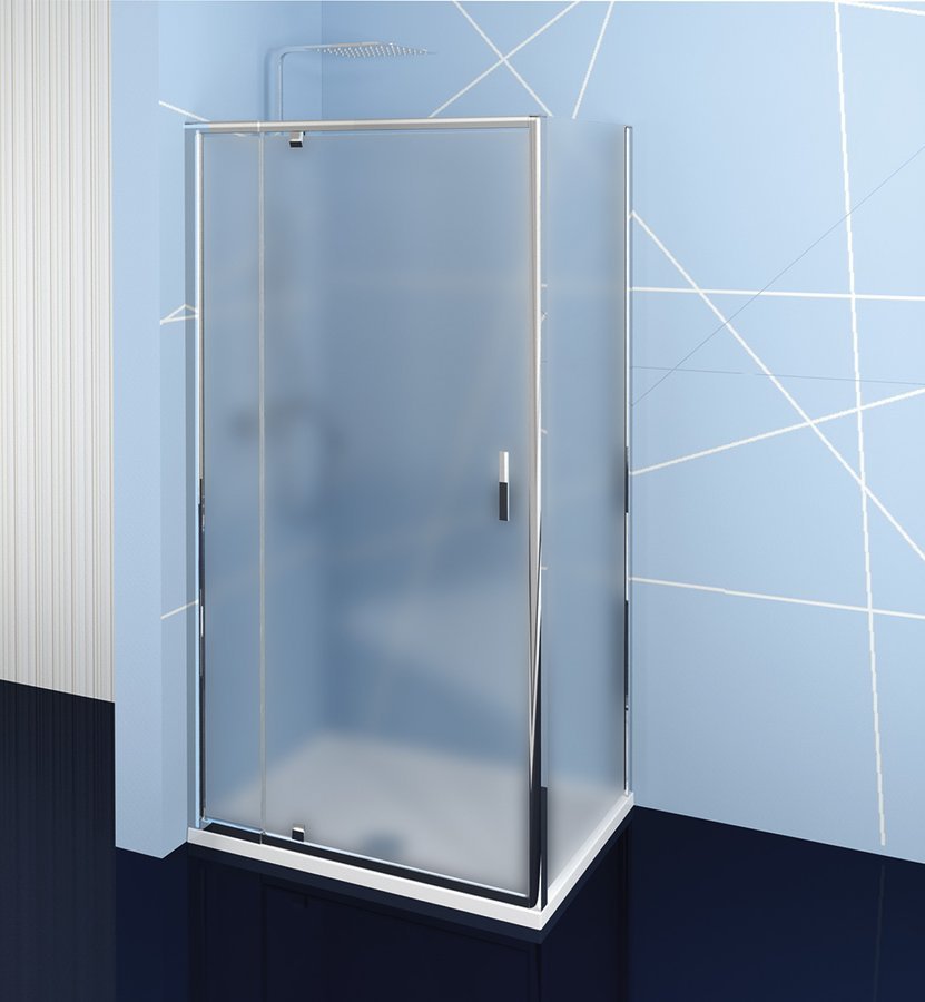 POLYSAN EASY LINE obdélníkový sprchový kout pivot dveře 900-1000x800mm L/P varianta, brick sklo