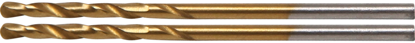 Bgs vrtáky spirálové, hss-g, s titanovým povrchem, 2.0 mm, 2 pcs.