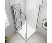 POLYSAN EASY obdélníkový sprchový kout 800x1000mm, skládací dveře, L/P varianta, čiré sklo (3)