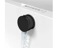 POLYSAN Vanová souprava s napouštěním, bovden, délka 975mm, zátka 72mm, černá mat (3)