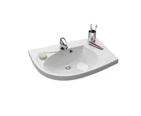 Ravak Umyvadlo Rosa Comfort L white s otvory N (1)