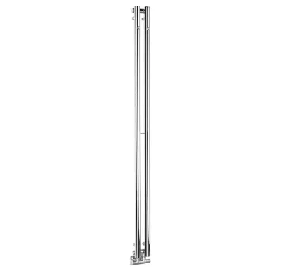 SAPHO PILON otopné těleso 122x1800mm, se dvěma háčky pro ručník, chrom