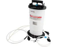 BGS Přípravek pro pneumatické a manuální odvzdušnění brzd a odsávání oleje, 7,5 l BGS Přípravek pro pneumatické a manuální odvzdušnění brzd a odsávání oleje, 7,5 l