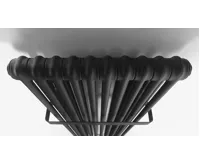 SAPHO FEDE otopné těleso 1500x490mm, 10 seg., černá mat (4)