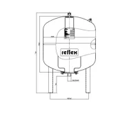 Reflex Refix Aquamat DE  80/10 - stojatý (1)