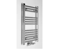 AQUALINE ALYA otopné těleso rovné 500x803mm, středové připojení, chrom (6)