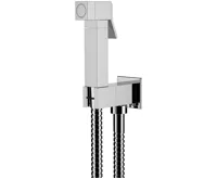 SAPHO Nástěnný ventil s ruční bidetovou sprškou a bezpečnostní pojistkou,hranatý,chrom SAPHO Nástěnný ventil s ruční bidetovou sprškou a bezpečnostní pojistkou,hranatý,chrom