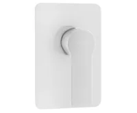 SAPHO PAX podomítková sprchová baterie, 1 výstup, bílá mat SAPHO PAX podomítková sprchová baterie, 1 výstup, bílá mat