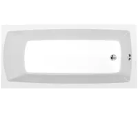 POLYSAN LILY SLIM obdélníková vana 140x70x39cm, bílá (5)