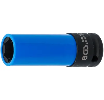 BGS Hlavice nástrčná 1/2" 17.0 mm, prodloužená, pro Al kola, CR-M