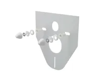 ALCAPLAST Izolační deska pro závěsné WC a bidet s příslušenstvím a krytkou (bílá) M910 ALCAPLAST Izolační deska pro závěsné WC a bidet s příslušenstvím a krytkou (bílá) M910