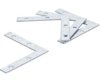 BGS Plech spojovací ve tvaru L, 75 x 75 x 12 mm, sada 4 dílů