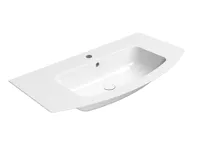 GSI PURA keramické umyvadlo Slim oblé 102x52cm, broušená spodní hrana, bílá ExtraGlaze GSI PURA keramické umyvadlo Slim oblé 102x52cm, broušená spodní hrana, bílá ExtraGlaze