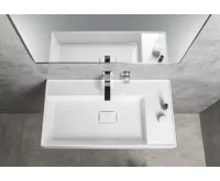 SAPHO SPECTRE podomítková dvouprvková umyvadlová baterie, chrom (5)