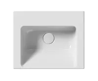 GSI NORM keramické umývátko 42x34cm, bez otvoru, bílá ExtraGlaze (3)