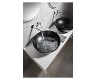 SAPHO SOLARIS podomítková dvouprvková umyvadlová baterie, chrom (1)