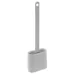 AQUALINE WC silikonová štětka závěsná/na postavení, bílá
