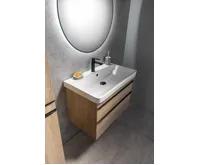 SAPHO SITIA umyvadlová skříňka 75,6x50x44,2cm, 2xzásuvka, dub alabama (7)