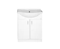 AQUALINE SIMPLEX ECO 60 umyvadlová skříňka včetně umyvadla 58,5x83,5x30,7cm (5)