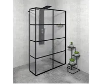 GELCO CURE BLACK sprchová zástěna 1200mm, čiré sklo (3)