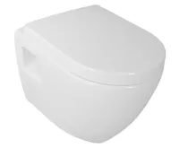 AQUALINE NERA závěsná WC mísa, 35,5x50cm, bílá AQUALINE NERA závěsná WC mísa, 35,5x50cm, bílá