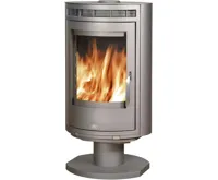 ABX Arktis 8 otočný - Krbová kamna šedý plech mastek (vč.HD) | AKCE Zdravá láhev 0,7l